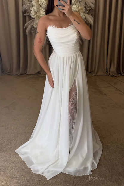 MS155-wedding dresses 2026-Viniodress-Ivory-Custom Size-