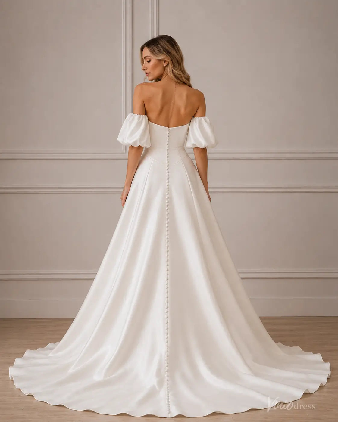 MS168-wedding dresses 2026-Viniodress-Ivory-Custom Size – Add Measurements in Cart-