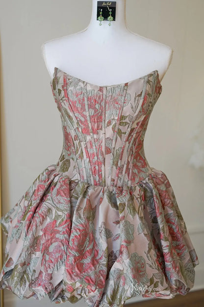 JC008S-Homecoming Dresses 2026-Viniodress-Grey-Custom Size-