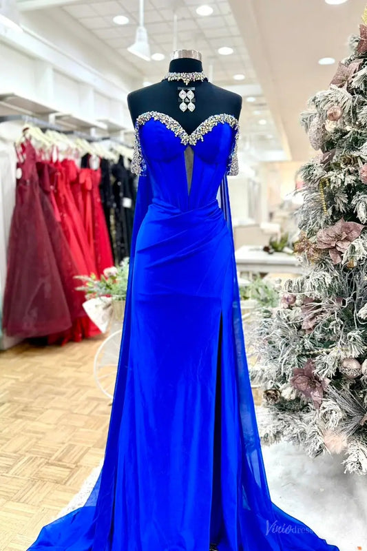 SS363不转-prom dresses 2026-Viniodress-Blue-Custom Size-