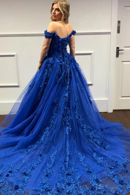 QC003不转-Quinceanera Dresses 2026-Viniodress-Blue-Custom Size-