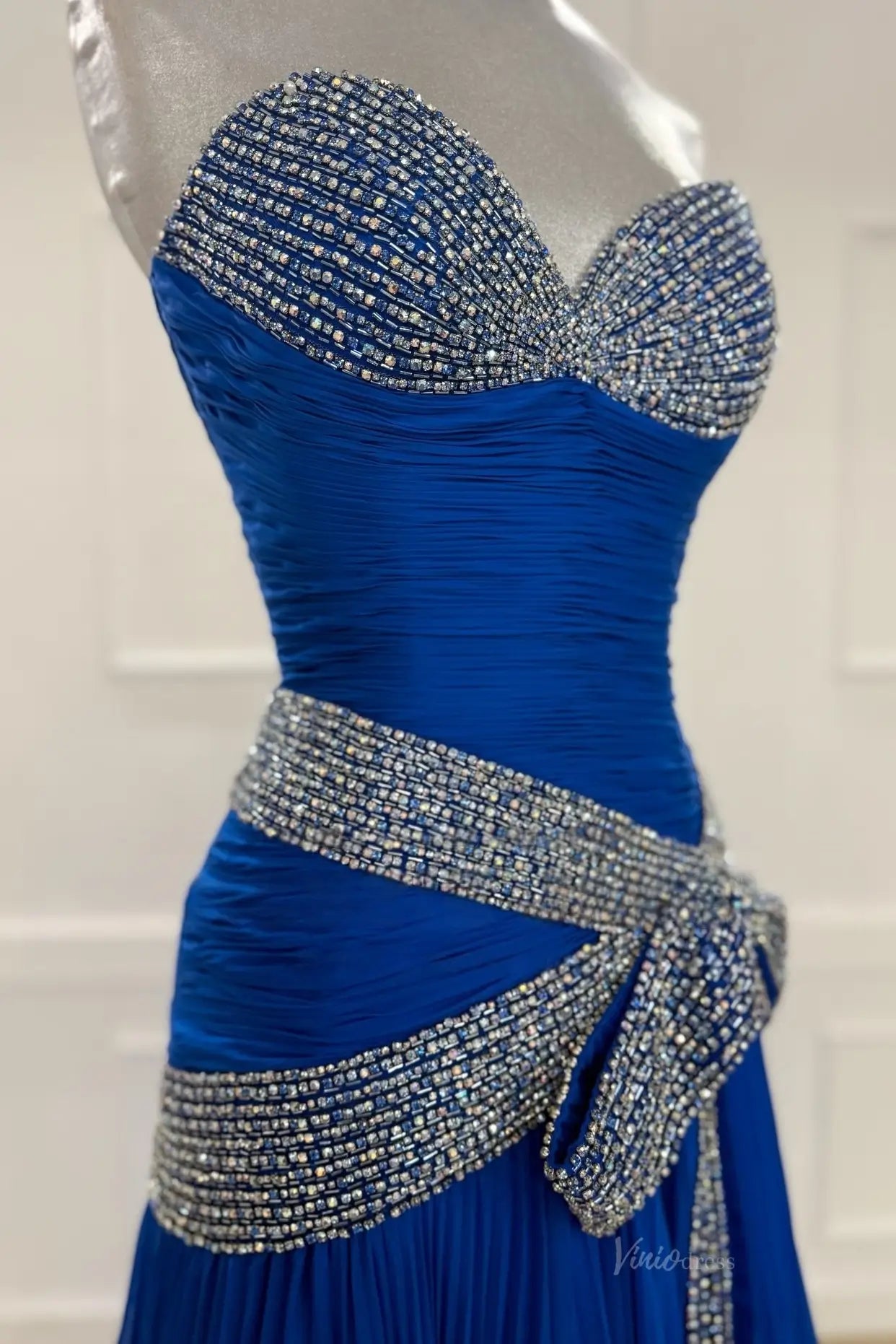 PG024-prom dresses 2026-Viniodress-Blue-Custom Size – Add Measurements in Cart-