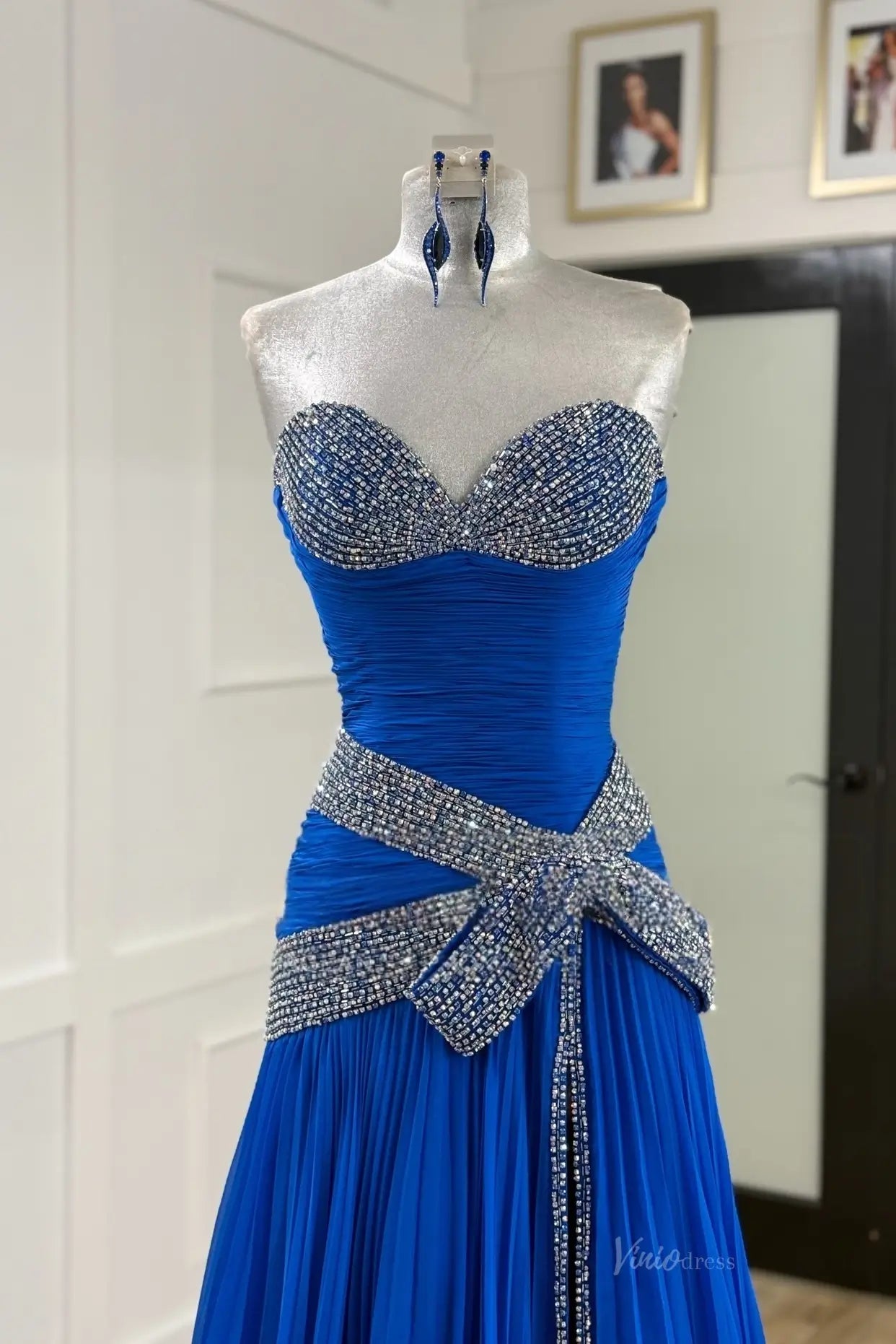 PG024-prom dresses 2026-Viniodress-Blue-Custom Size – Add Measurements in Cart-