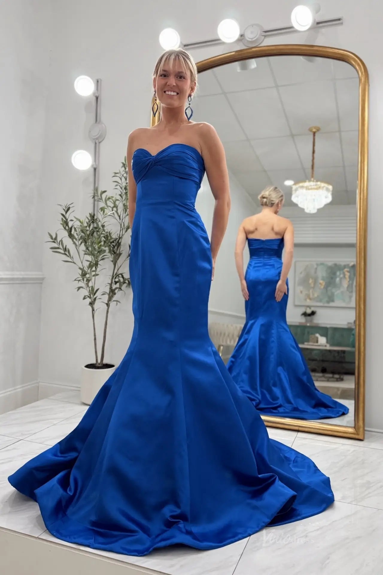 SS404-prom dresses 2026-Viniodress-Blue-Custom Size – Add Measurements in Cart-