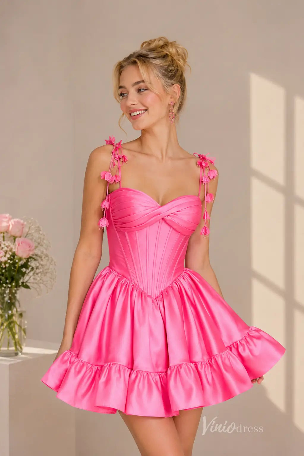 S26019-Homecoming Dresses 2026-Viniodress-Ivory-Custom Size – Add Measurements in Cart-
