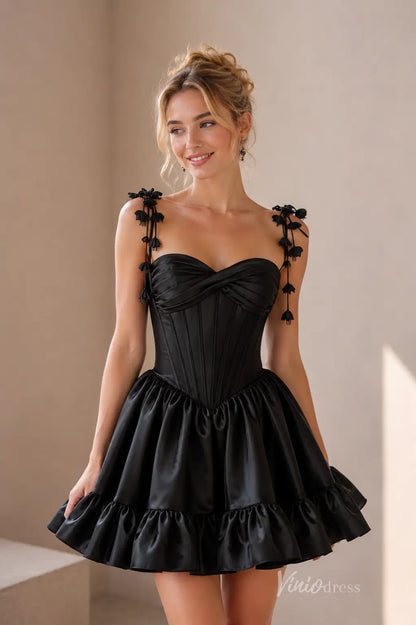 S26019-Homecoming Dresses 2026-Viniodress-Ivory-Custom Size – Add Measurements in Cart-