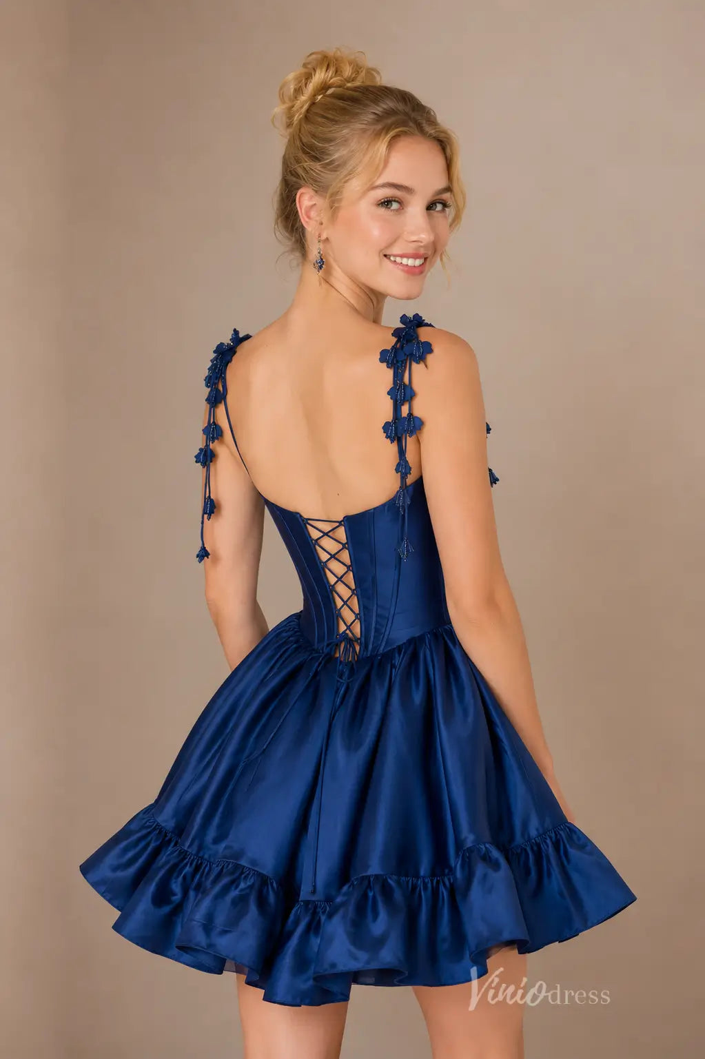 S26019-Homecoming Dresses 2026-Viniodress-Ivory-Custom Size – Add Measurements in Cart-