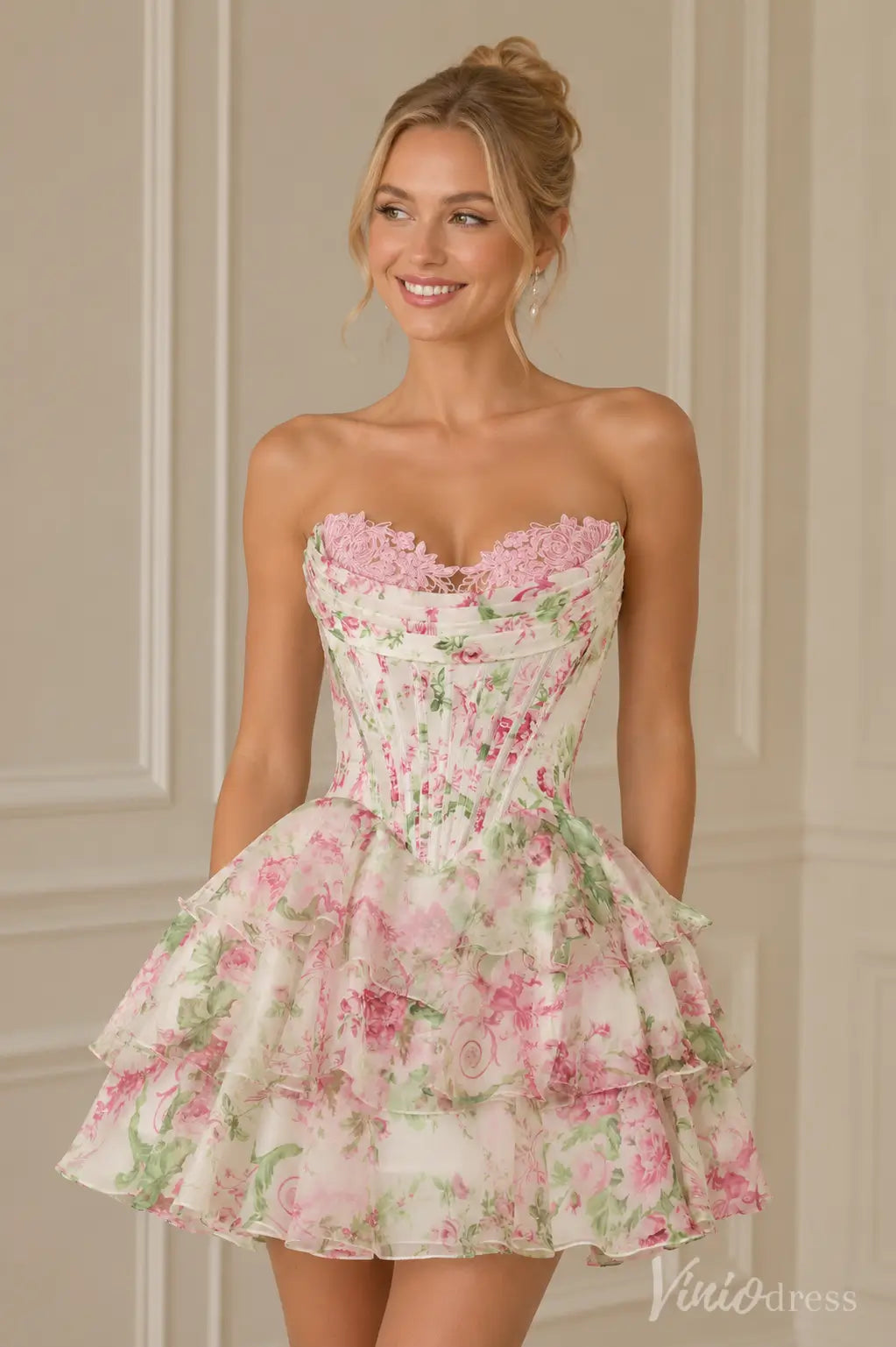S26050-Homecoming Dresses 2026-Viniodress-Blush-Custom Size – Add Measurements in Cart-