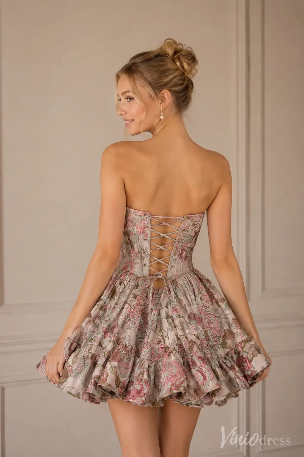 S26072-Homecoming Dresses 2026-Viniodress-Taupe-Custom Size – Add Measurements in Cart-