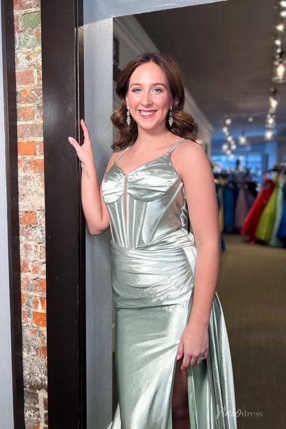 SS269-Prom Dresses 2026-Viniodress-Sage Green-US 0-