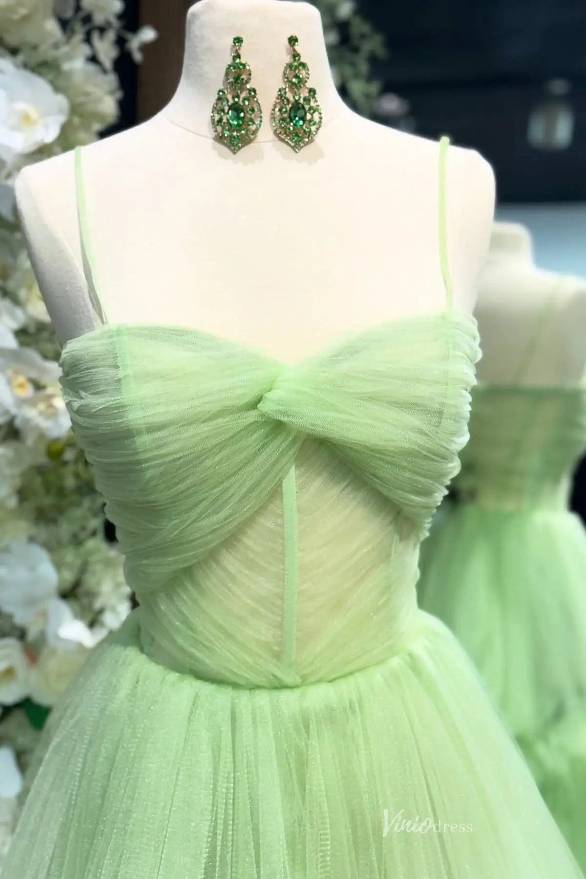 RF161-prom dresses 2026-Viniodress-Sage-Custom Size-