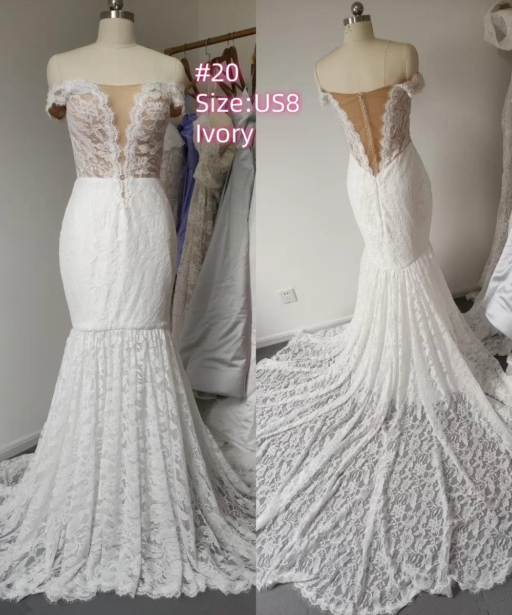 Sample Dress – Special Offer for Prom, Weddings & Formal Events (Limited Stock)-Prom Dresses 2026-Viniodress-#20-US8-Ivory-Limit one buy/No Refund-