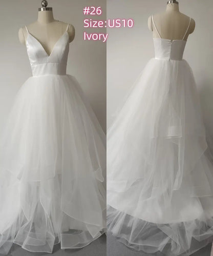 Sample Dress – Special Offer for Prom, Weddings & Formal Events (Limited Stock)-Prom Dresses 2026-Viniodress-#26-US10-Ivory-Limit one buy/No Refund-