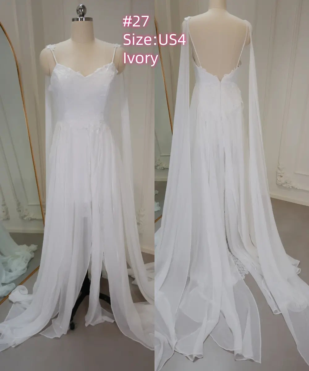 Sample Dress – Special Offer for Prom, Weddings & Formal Events (Limited Stock)-Prom Dresses 2026-Viniodress-#27-US4-Ivory-Limit one buy/No Refund-