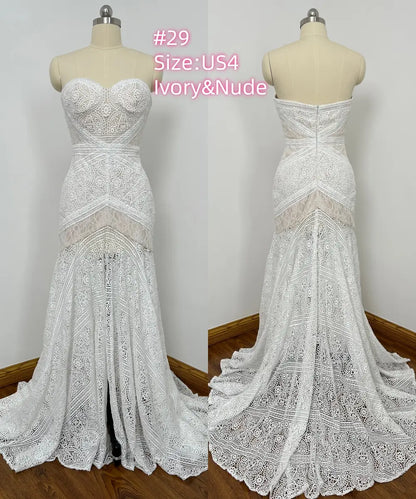 Sample Dress – Special Offer for Prom, Weddings & Formal Events (Limited Stock)-Prom Dresses 2026-Viniodress-#29-US4-IvoryNude-Limit one buy/No Refund-