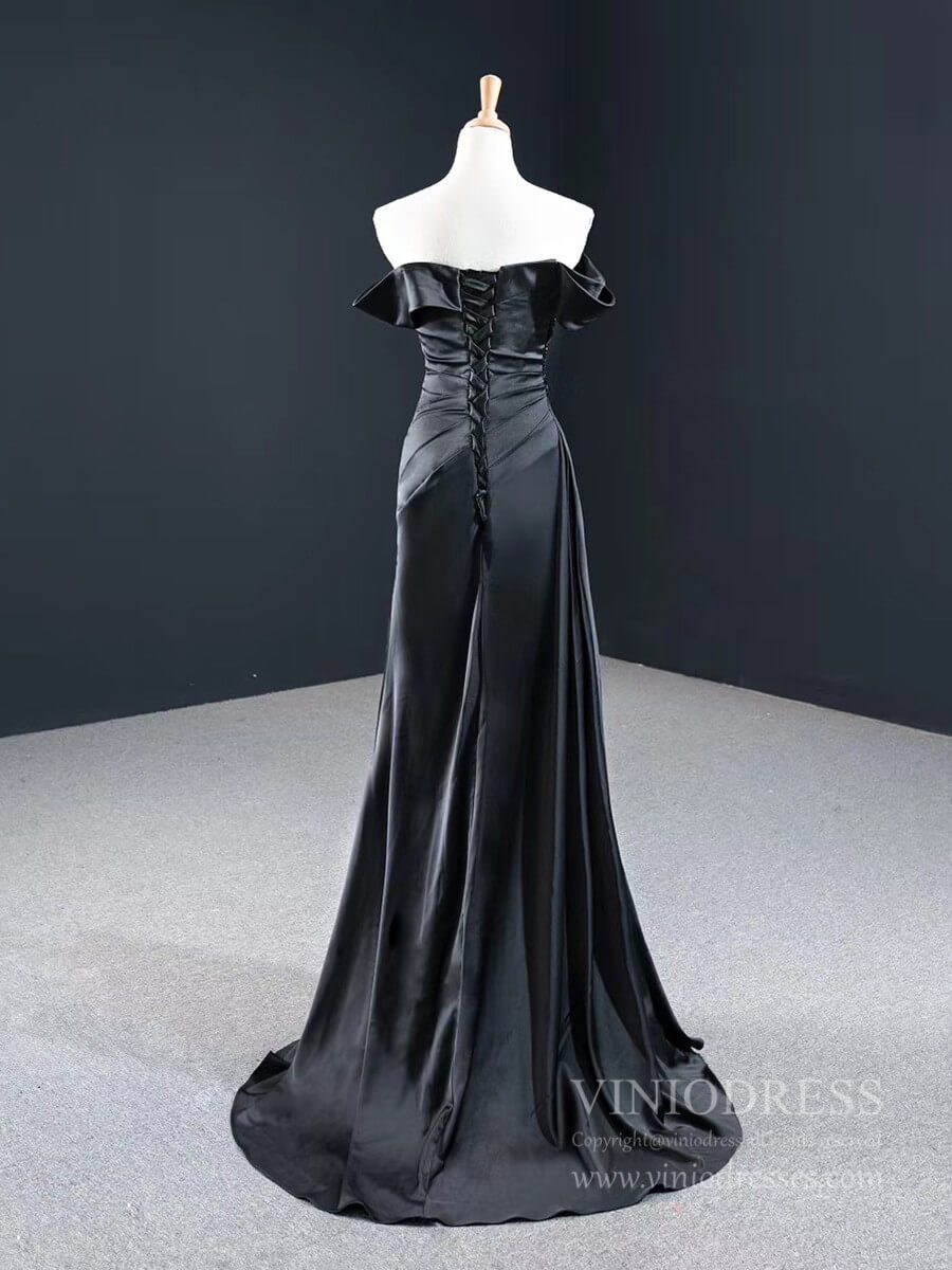 Sheath Red Formal Dress Pageant Gown with Removable Sleeves 67153 viniodress-prom dresses 2025 -Viniodress-Red-Custom Size-