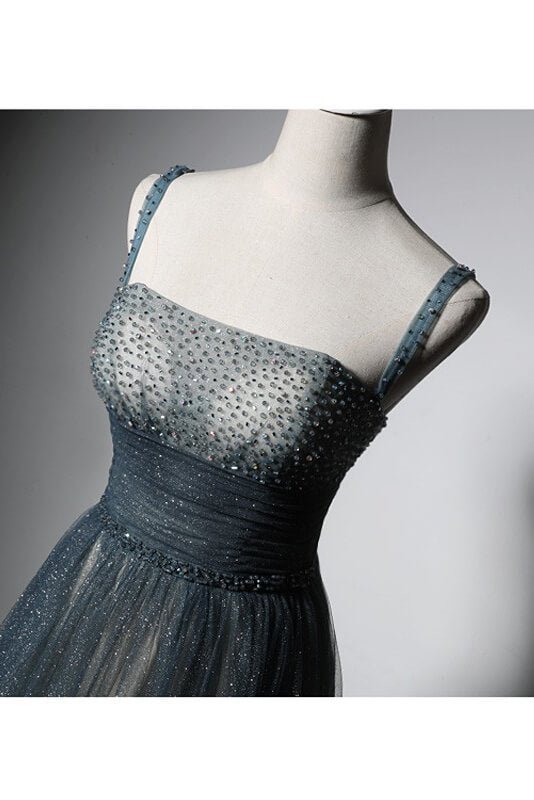 Shimmering Beaded Prom Dresses with Spaghetti Strap AD1020-prom dresses 2025 -Viniodress-As Picture-Custom Size-