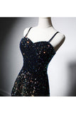 Shimmering Sequin Prom Dresses with Spaghetti Strap AD1016-prom dresses-Viniodress-Viniodress