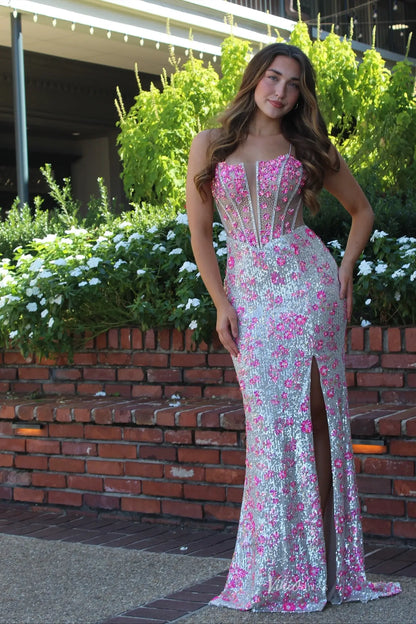 LP014-prom dresses 2026-Viniodress-Pink-Custom Size-