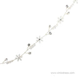 Silver Snow Crystals Headband Viniodress ACC1101-Headpieces-Viniodress-Silver-Viniodress