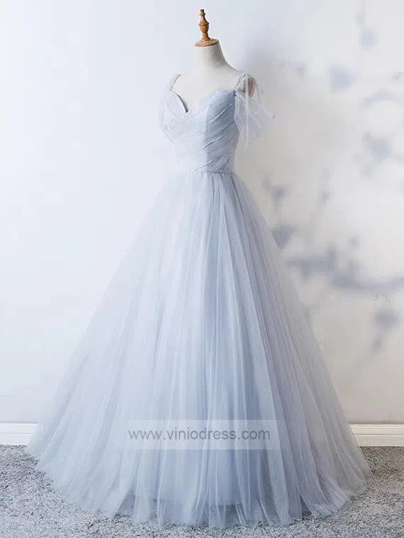 Simple Cold Shoulder Long Prom Dresses Formal Dress FD1006-prom dresses 2025 -Viniodress-As Picture-Custom Size-