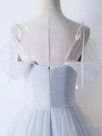 Simple Cold Shoulder Long Prom Dresses Formal Dress FD1006-prom dresses 2025 -Viniodress-As Picture-Custom Size-