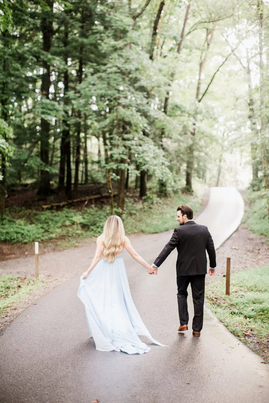 Sky Blue Chiffon Wedding Dresses for Wedding Photography VW1052-wedding dresses 2025 -Viniodress-Light Blue-Custom Size-