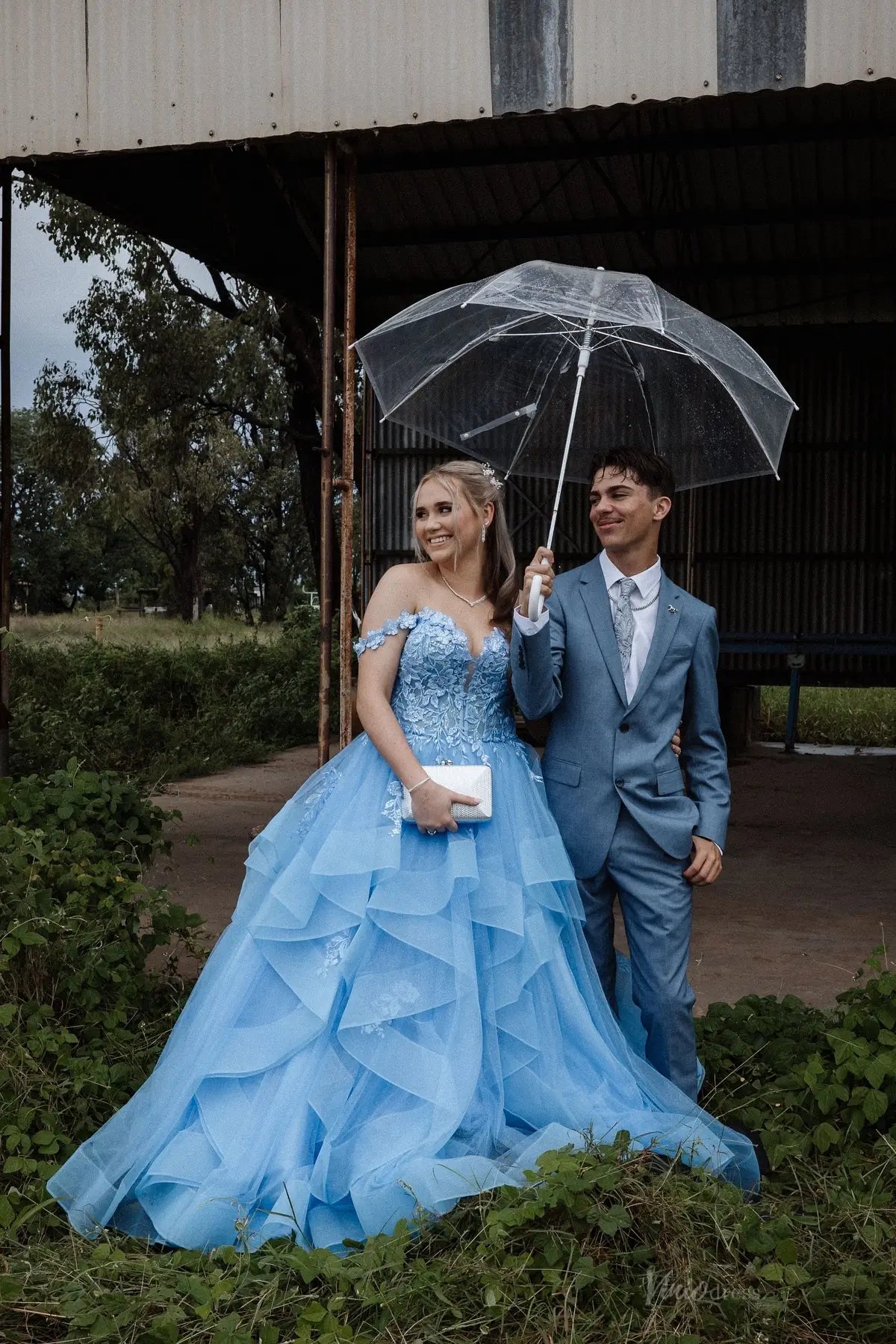 LY018-prom dresses 2026-Viniodress-Light Blue-Custom Size-