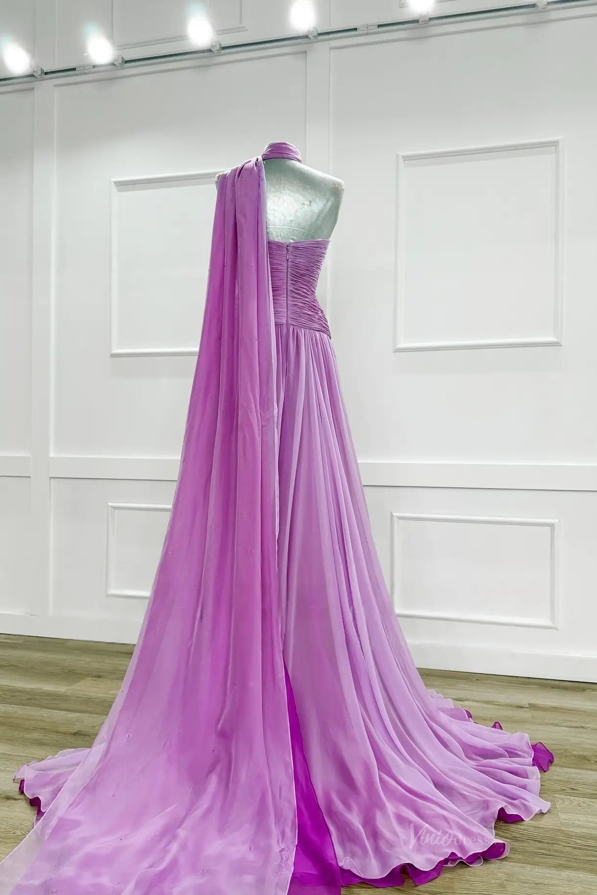 PG025-Pageant Dress 2026-Viniodress-Soft Lavender-Custom Size – Add Measurements in Cart-