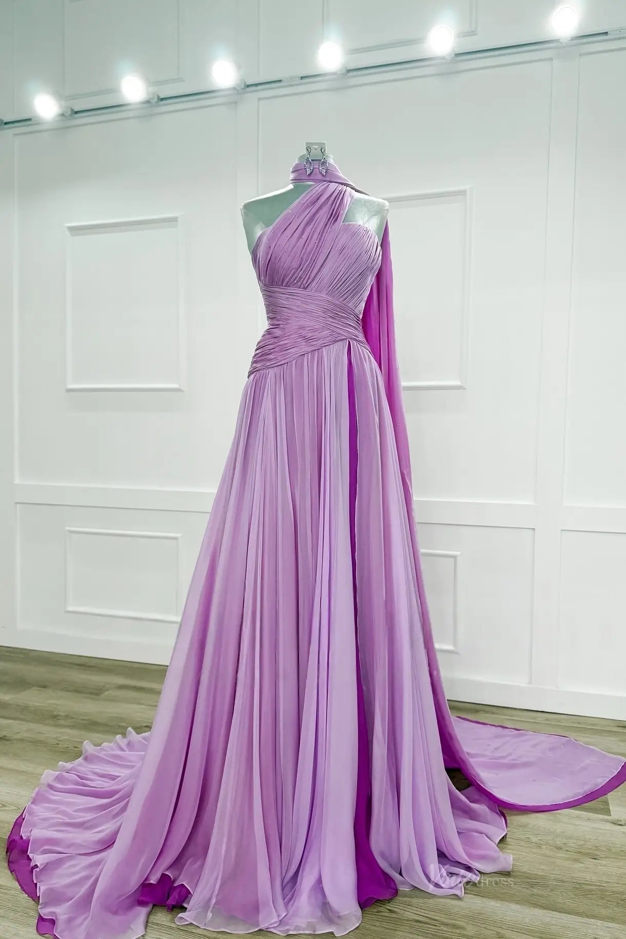 PG025-Pageant Dress 2026-Viniodress-Soft Lavender-Custom Size – Add Measurements in Cart-