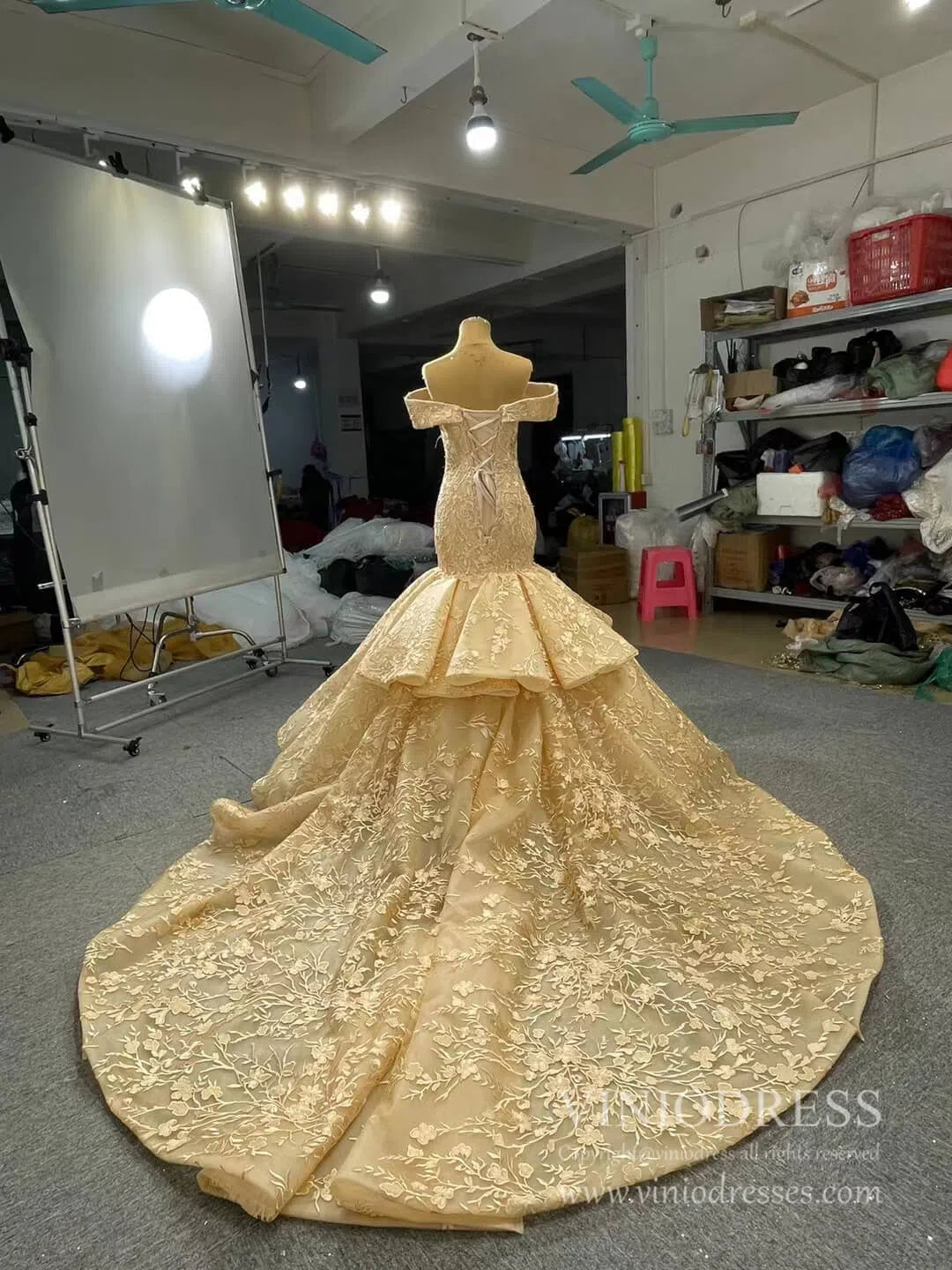 Sparkling Sequin Mermaid Prom Dresses Emerald Green Trumpet Dress 66886-prom dresses 2025 -Viniodress-Emerald Green-Custom Size-