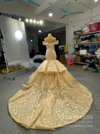 Sparkling Sequin Mermaid Prom Dresses Emerald Green Trumpet Dress 66886-prom dresses 2025 -Viniodress-Emerald Green-Custom Size-