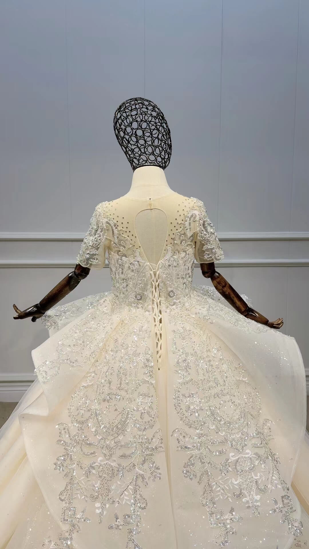 Sparkly Pageant Ball Gowns for Kids GL1098-Pageant Dresses for Kids 2025 -Viniodress-Lilac-Custom Size-