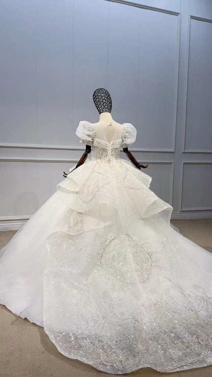 Sparkly Pageant Ball Gowns for Kids GL1098-Pageant Dresses for Kids 2025 -Viniodress-Lilac-Custom Size-