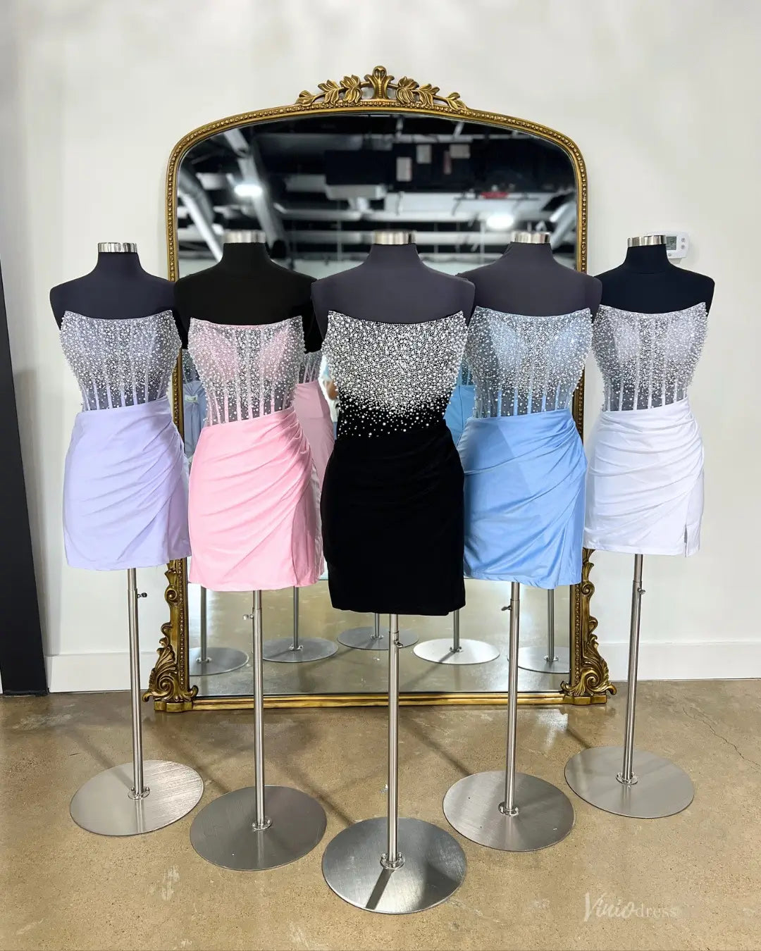 HB031-Homecoming Dresses 2026-Viniodress-Black-US 2-