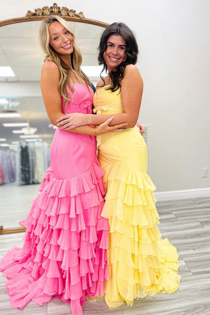 RF047-Prom Dresses 2026-Viniodress-Hot Pink-Custom Size-