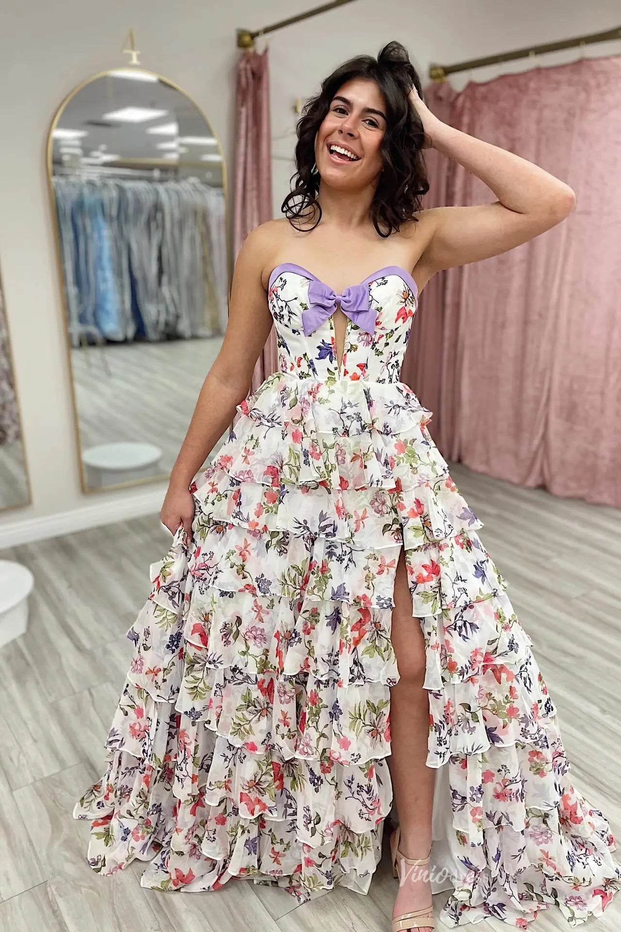 RF201-prom dresses 2026-Viniodress-Lavender-Custom Size-