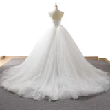 Strapless Simple Wedding Dresses Ball Gown Bridal Dress VW1023-wedding dresses-Viniodress-Viniodress