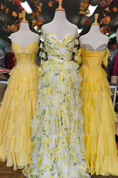 RF203-prom dresses 2026-Viniodress-Yellow-Custom Size-