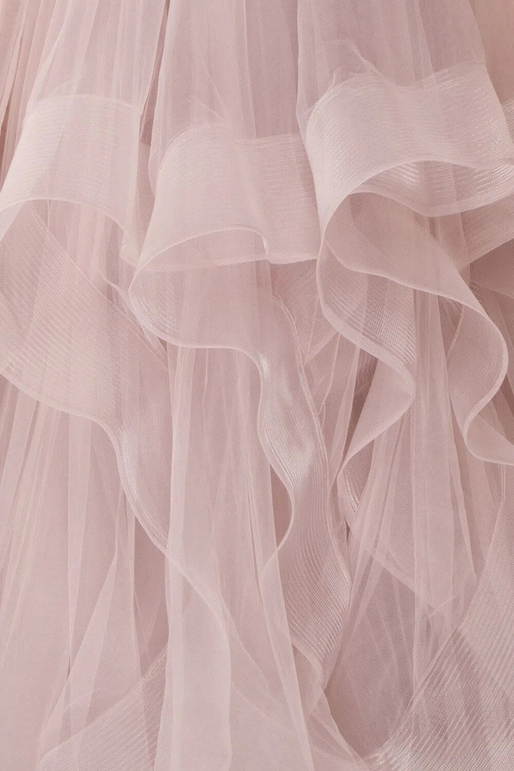 Tiered Mauve Ruffle Prom Dress Pleated Formal Gown FD1224-prom dresses 2025 -Viniodress-Mauve-Custom Size-