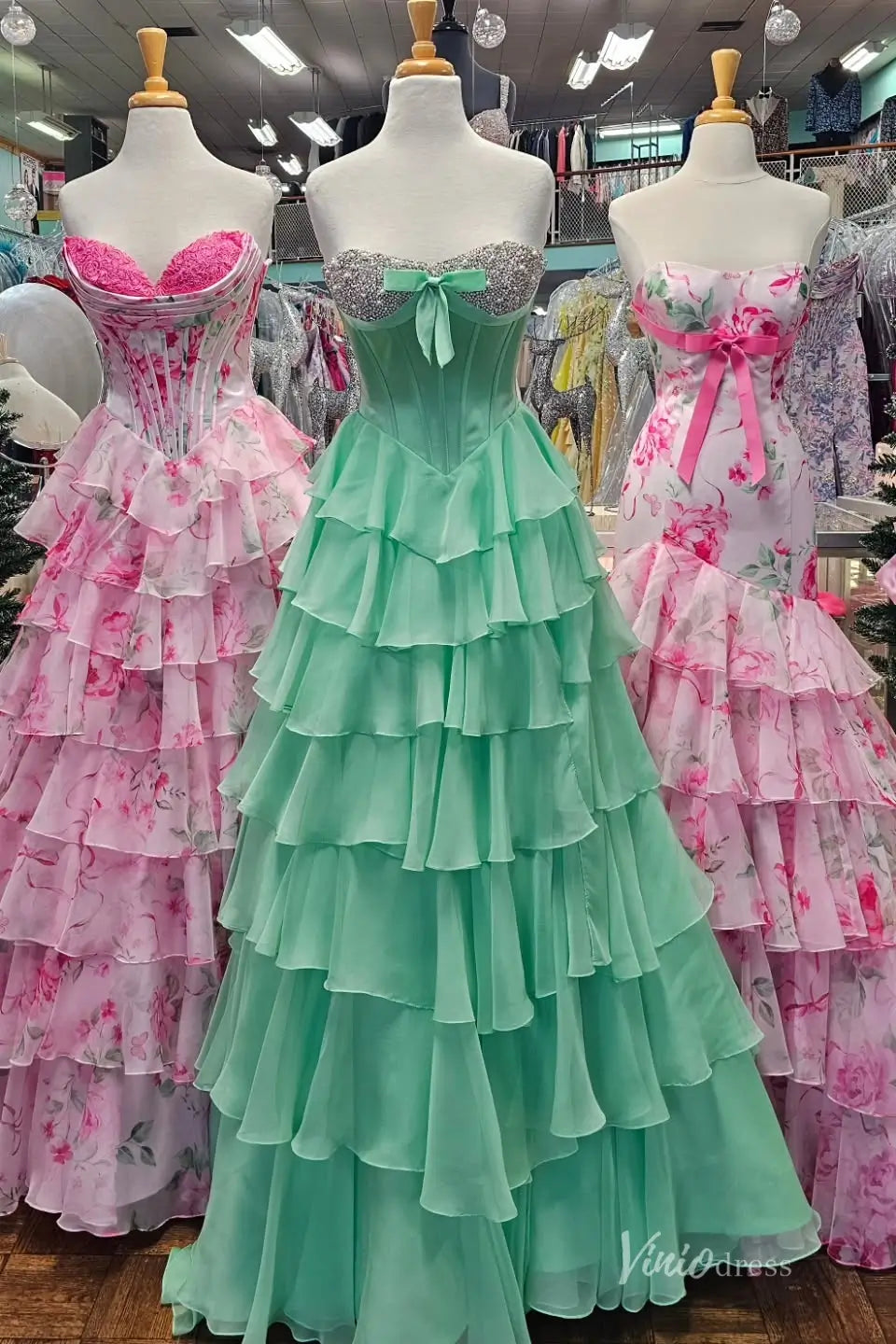 RF300-prom dresses 2026-Viniodress-Navy-Custom Size-