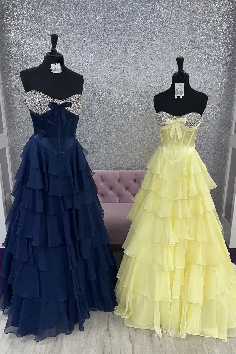 RF300-prom dresses 2026-Viniodress-Navy-Custom Size-