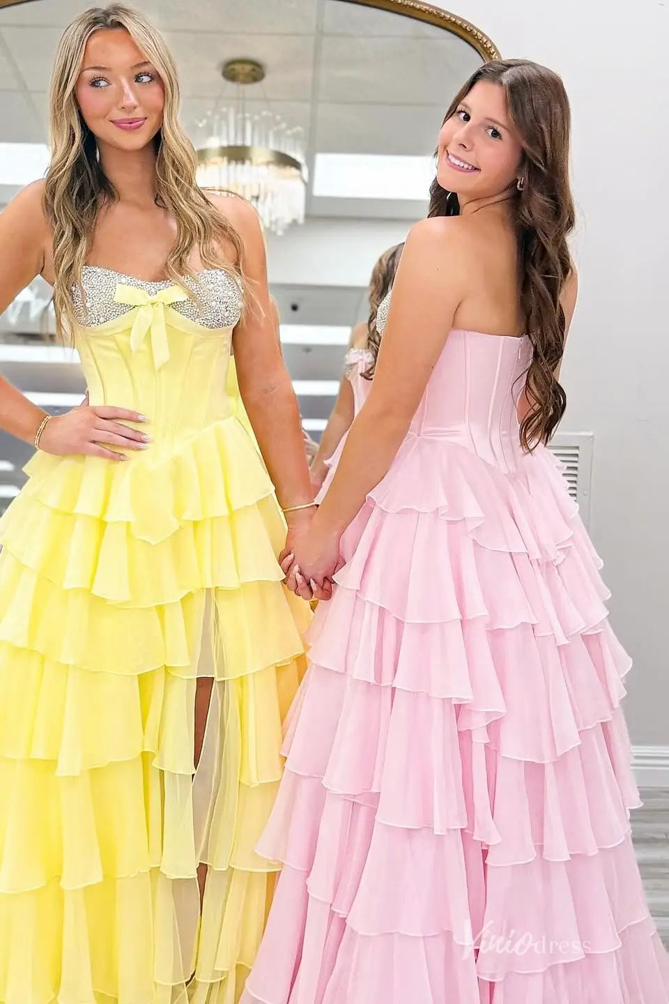 RF300-prom dresses 2026-Viniodress-Navy-Custom Size-