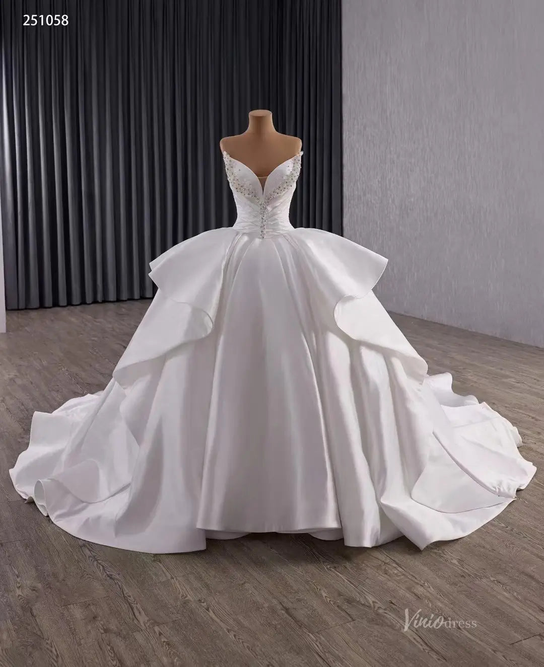 251058-wedding dresses 2026-Viniodress-As Picture-Custom Size-