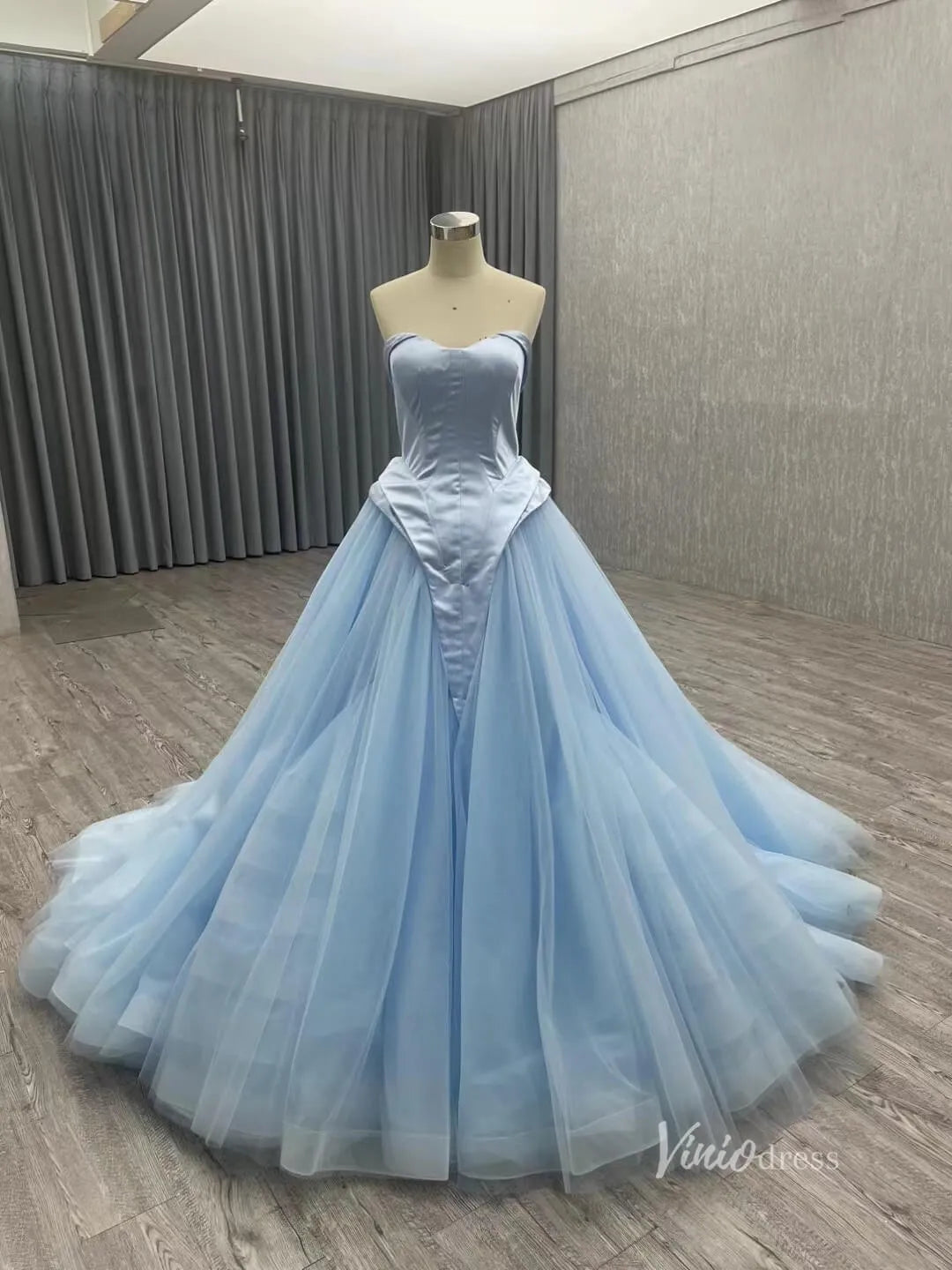 white christmas dresses Vintage Corset Dress Strapless Green Tulle Trumpet Ball Gown viniodres –  Viniodress
