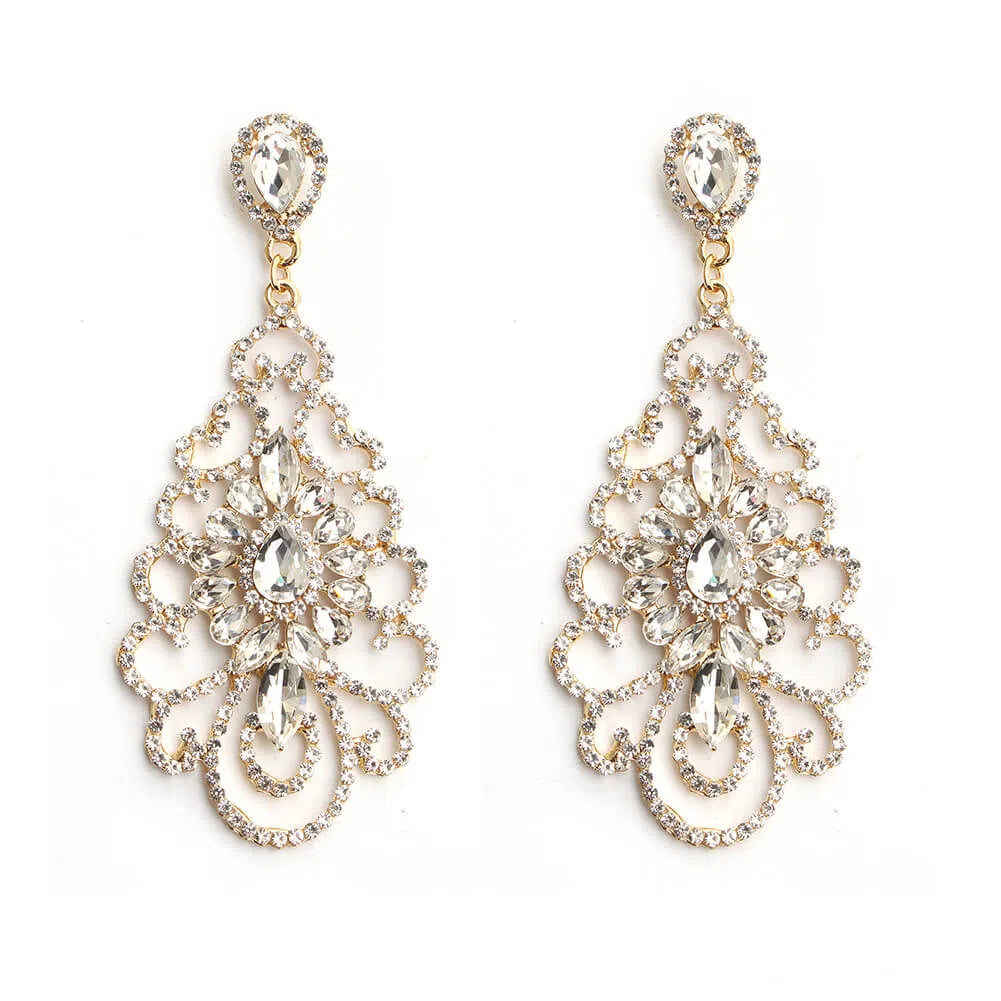 Vintage Eearrings for Prom AC1032-Headpieces 2025 -Viniodress-#3-