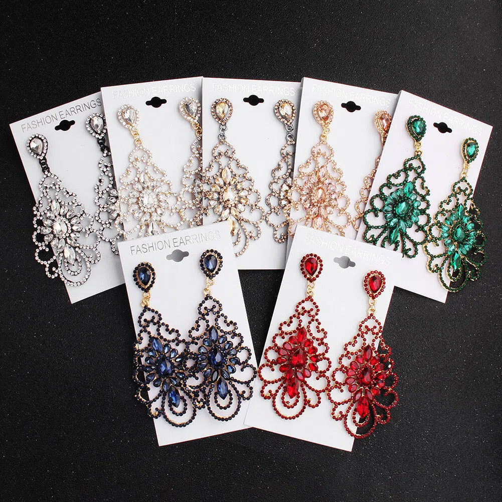 Vintage Eearrings for Prom AC1032-Headpieces 2025 -Viniodress-As Picture-