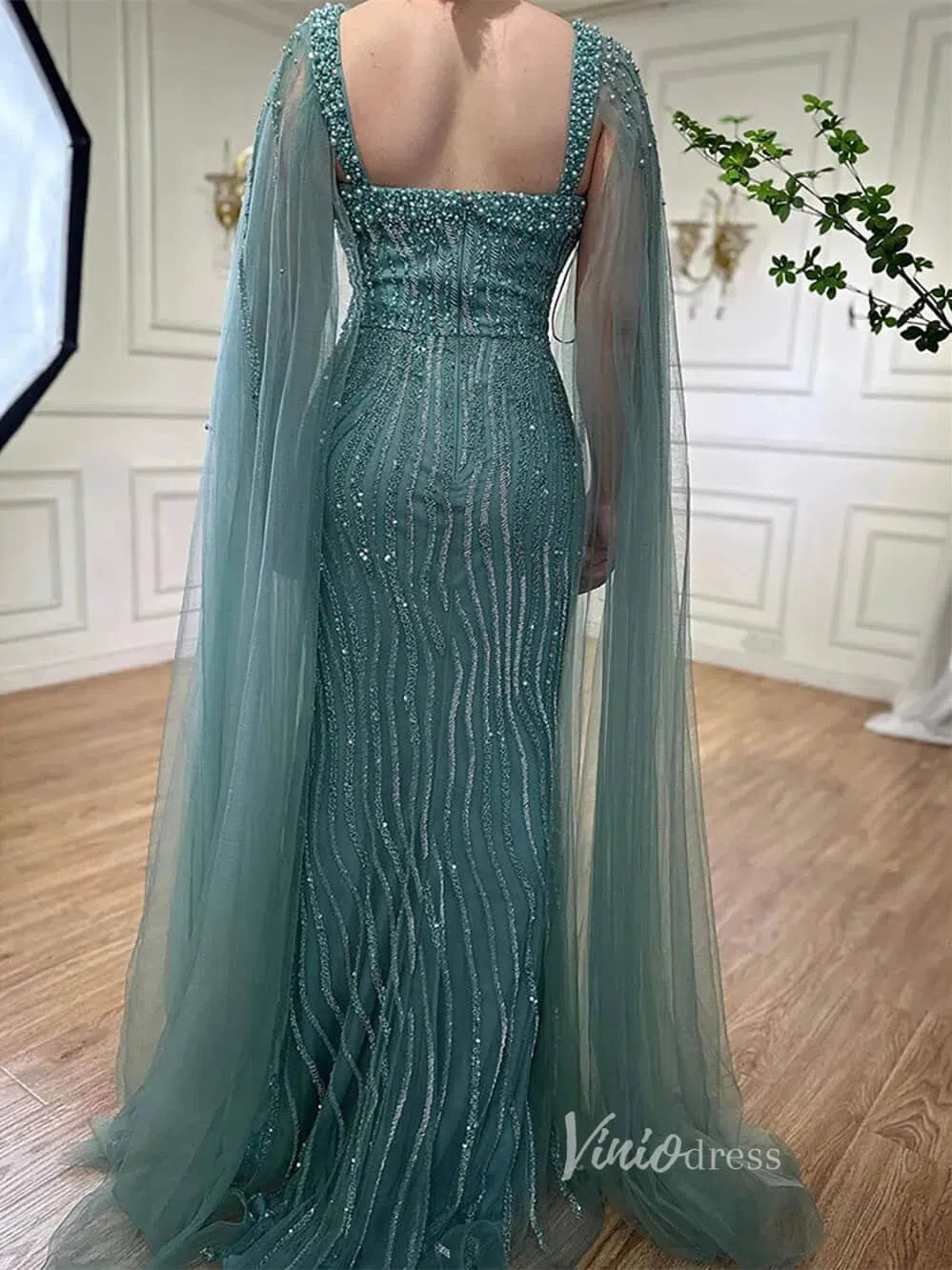 Prom Dress 2025 Vintage Gatsby Prom Dresses Cape Sleeve Evening Gowns 20200-unique prom dresses-Light Blue-US 2-Viniodress