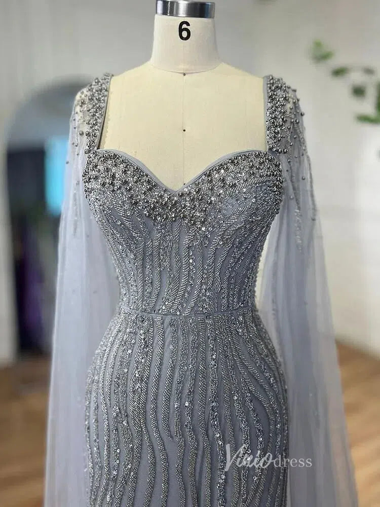 Prom Dress 2025 Vintage Gatsby Prom Dresses Cape Sleeve Evening Gowns 20200-unique prom dresses-Light Blue-US 2-Viniodress