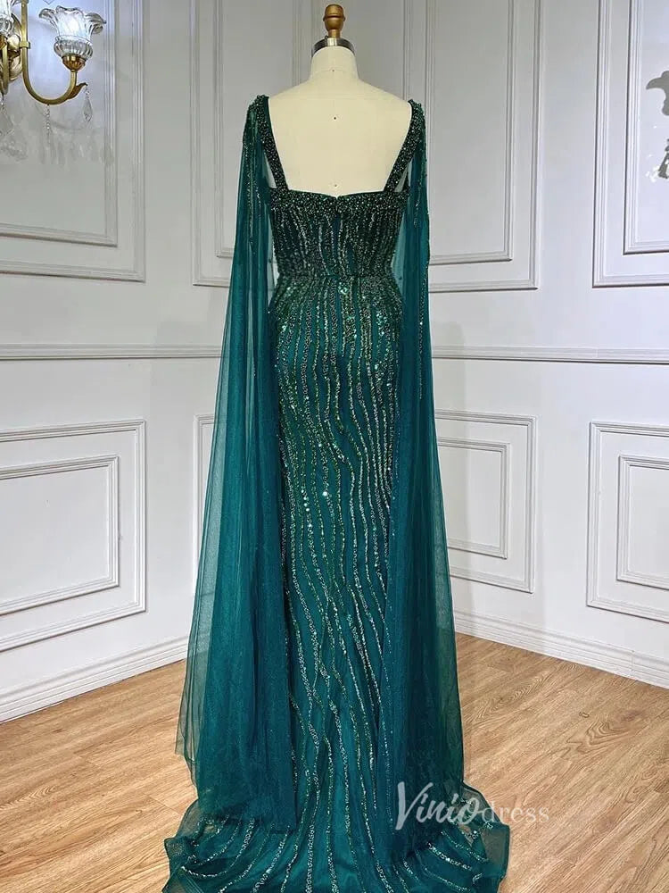 Prom Dress 2025 Vintage Gatsby Prom Dresses Cape Sleeve Evening Gowns 20200-unique prom dresses-Light Blue-US 2-Viniodress